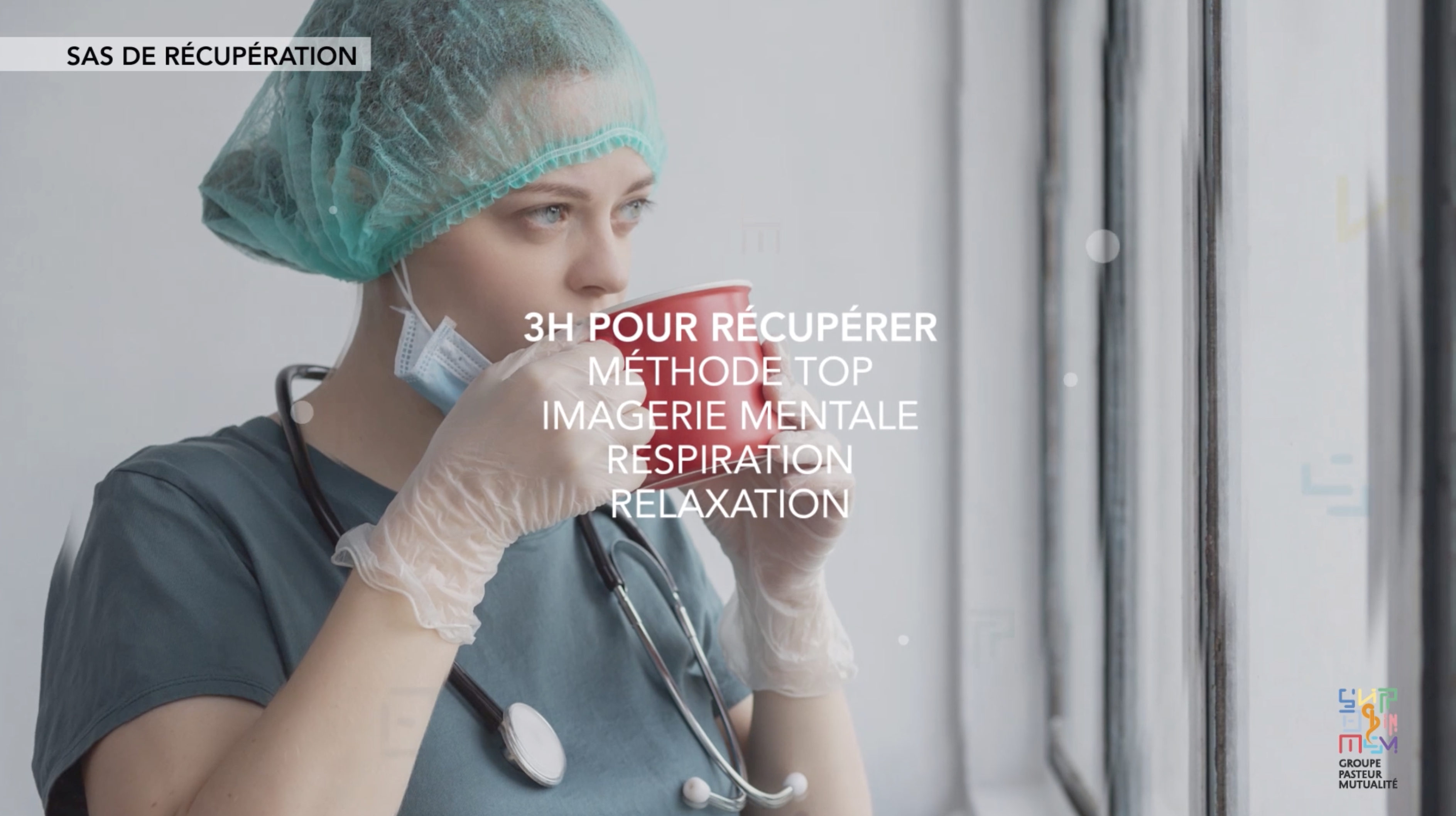 Le Programme de prévention « SAS de récupération » propose des sessions de récupération psycho-physiologique de 3 heures aux professionnels de santé confrontés à des situations d’hyper-stress, d’anxiété et de découragement.